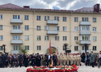 День Победы у мемориального комплекса