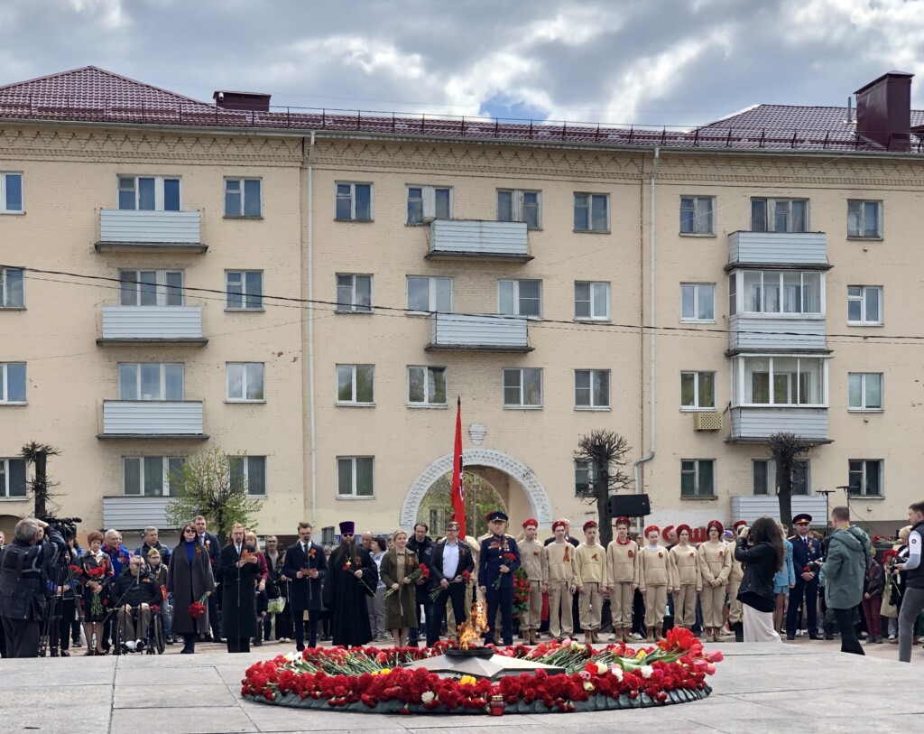 День Победы у мемориального комплекса