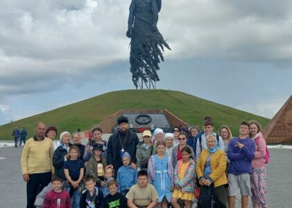 Паломничество воспитанников воскресной школы в Спас-Заулке.