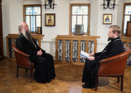 Интервью епископа Сергиево-Посадского и Дмитровского Кирилла