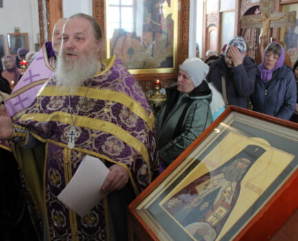 Встреча иконы святого равноапостольного Николая Японского в Клину.