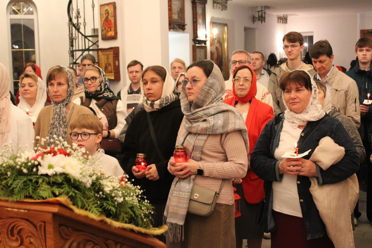 В Клинском благочинии прошли праздничные богослужения в честь Светлого Христова Воскресения