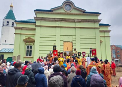 Пасхальный городской Крестный ход в Клину