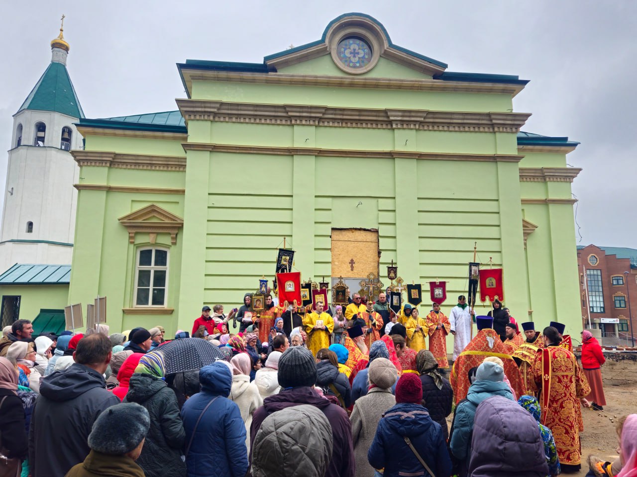 Пасхальный городской Крестный ход в Клину