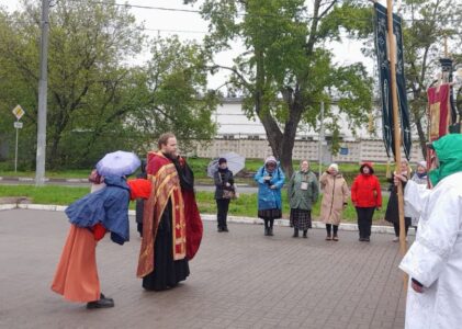 Пасхальный крестный ход в Клину: радость Воскресения, объединившая город
