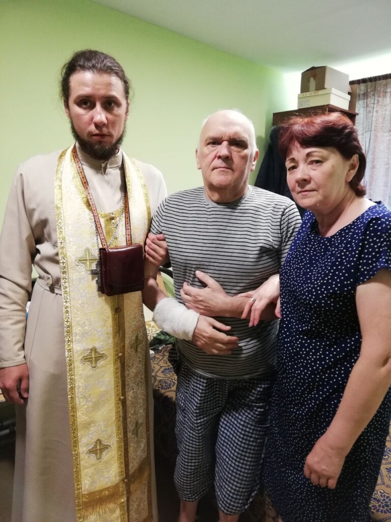 Посещение беженце с Донбаса