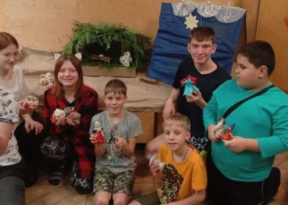 Рождественский праздник в детском приюте «Ковчег»