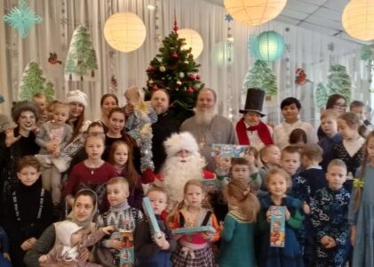 Рождественский праздник для детей в Клину