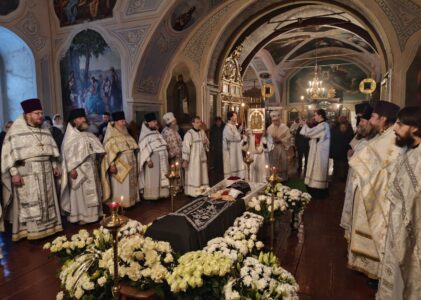 Отпевание игумена Феофана (Евдокимова)