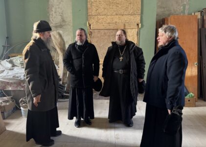 Выездное совещание по вопросам реставрации Троицкого собора города Клин