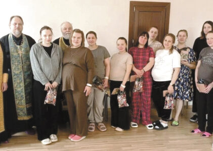 Священники поздравили будущих мам