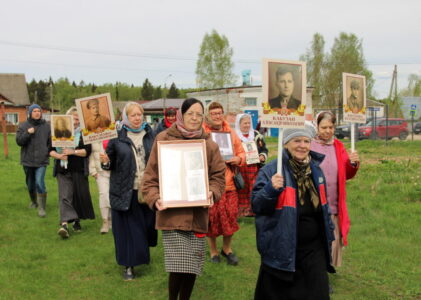 Боголюбский храм. Божественная литургия в День Победы