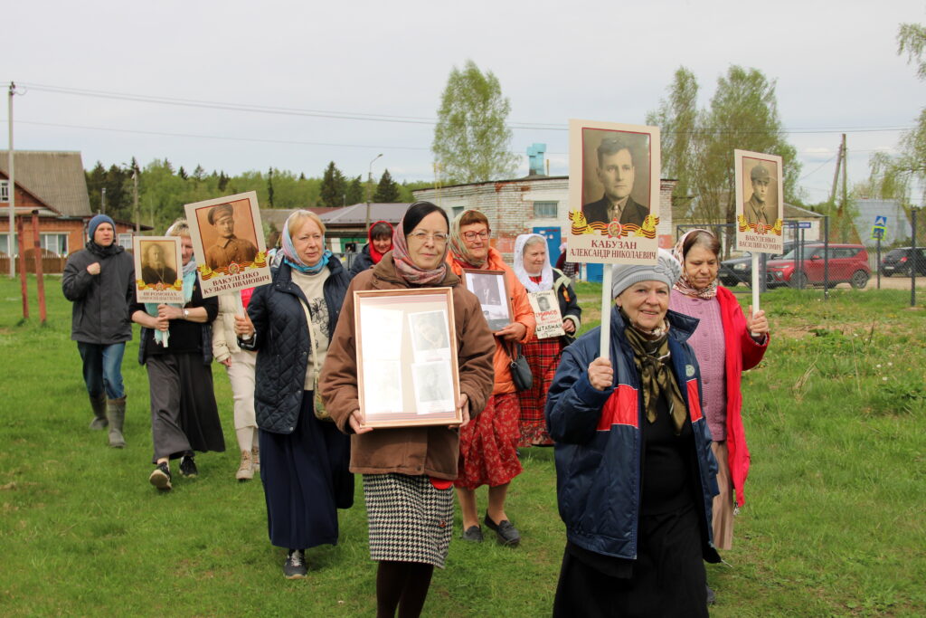 Боголюбский храм. Божественная литургия в День Победы