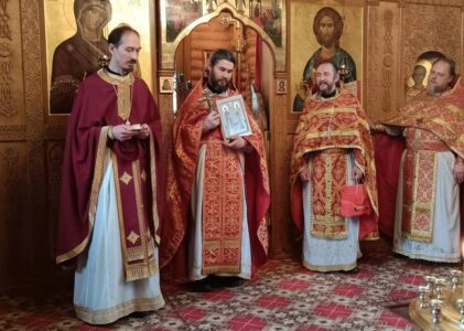 18 июня поздравили с тезоименитством прот. Игоря Ковалева