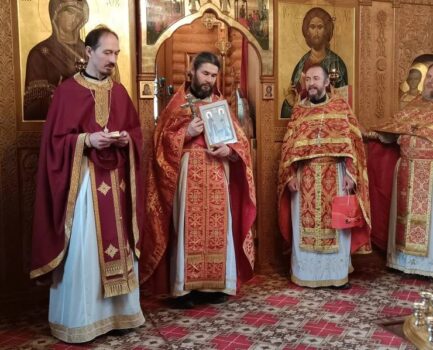 18 июня поздравили с тезоименитством прот. Игоря Ковалева
